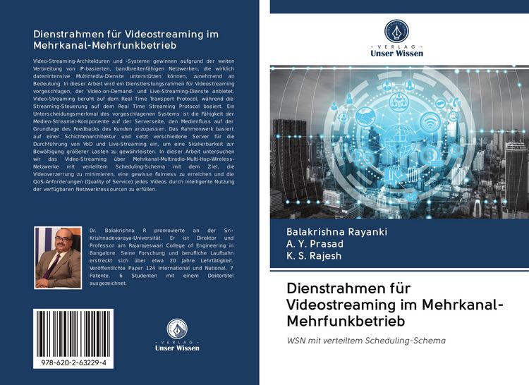 Produktbild: Dienstrahmen f&uuml;r Videostreaming im Mehrkanal-Mehrfunkbetrieb