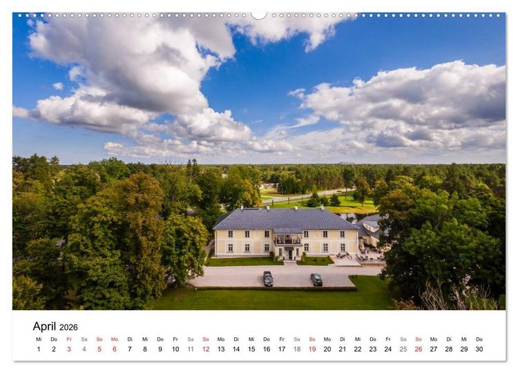 Produktbild: Der Nordwesten Estlands (hochwertiger Premium Wandkalender 2026 DIN A2 quer), Kunstdruck in Hochglanz