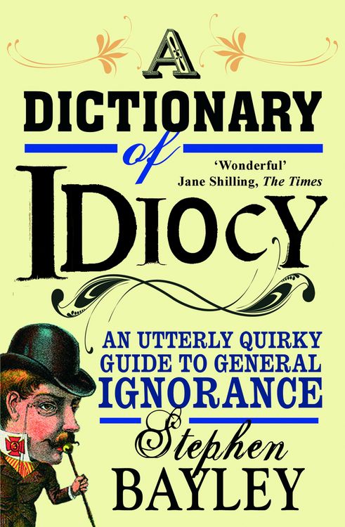 Produktbild: A Dictionary of Idiocy