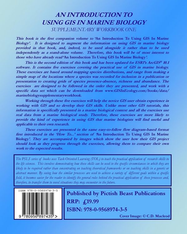Produktbild: An Introduction To Using GIS In Marine Biology