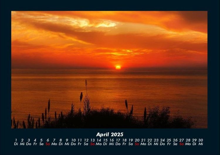 Produktbild: Sonnenunterg&auml;nge 2025 Fotokalender DIN A4