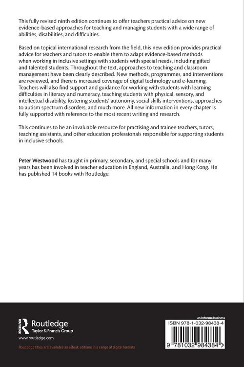 Produktbild: Commonsense Methods for Students with Special Needs and Disabilities