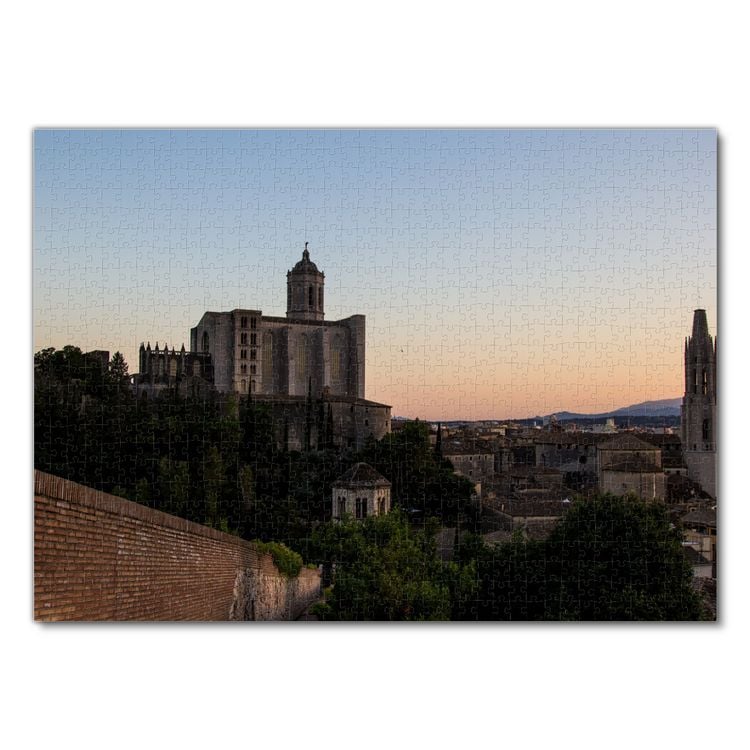 Produktbild: Lais Puzzle Kathedrale Girona Costa Brava 1000 Teile