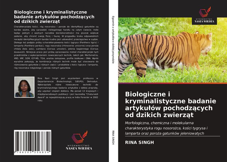 Produktbild: Biologiczne i kryminalistyczne badanie artyku&iquest;&oacute;w pochodz&iquest;cych od dzikich zwierz&iquest;t