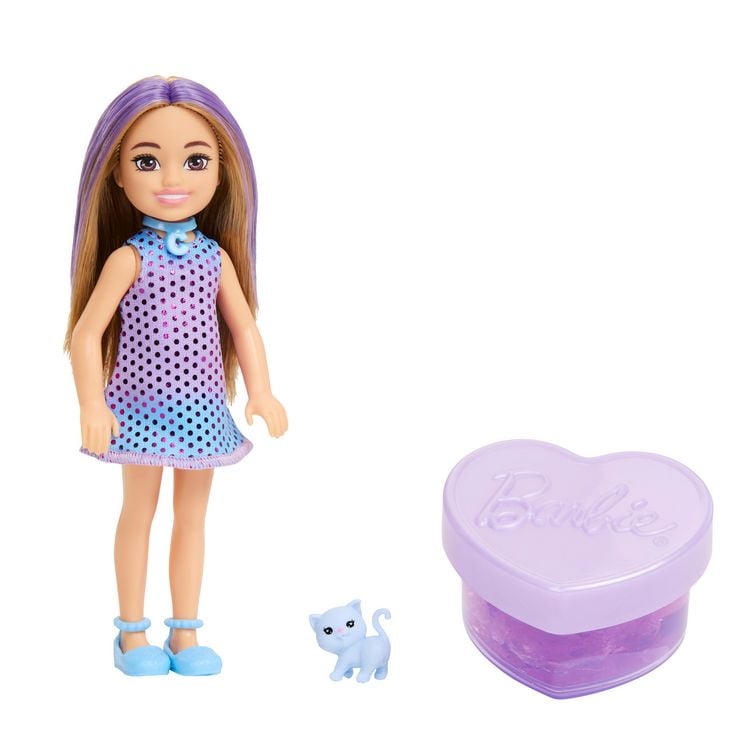 Produktbild: Barbie Chelsea Party Unboxed Glam Party 3fach sortiert
