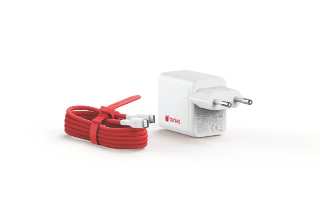 Produktbild: Toniebox Zubeh&ouml;r: 2 Ladekabel mit Netzstecker