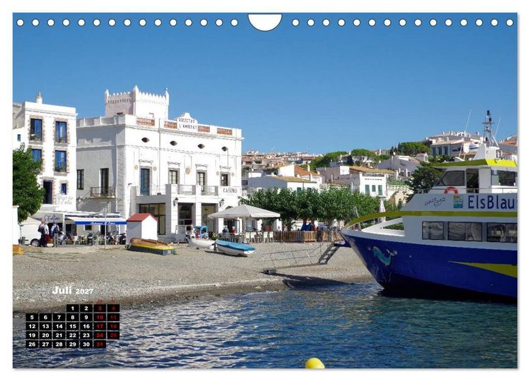 Produktbild: Cadaqu&eacute;s - Perle der Costa Brava (Wandkalender 2027 DIN A4 quer), CALVENDO Monatskalender