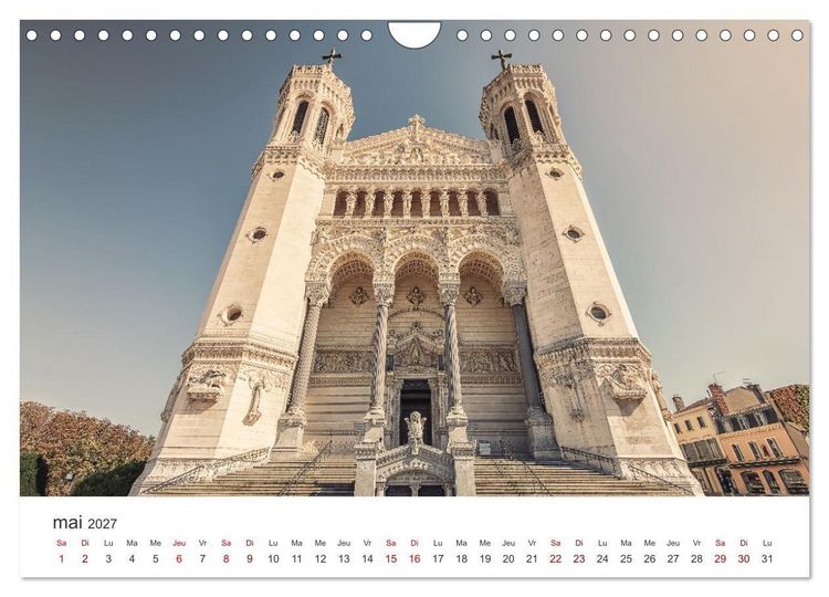 Produktbild: Visite de la France (Calendrier mural 2027 DIN A4 vertical), CALVENDO calendrier mensuel