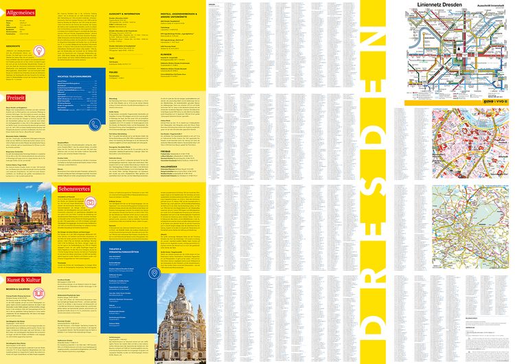 Falk Cityplan Dresden 1:20.000