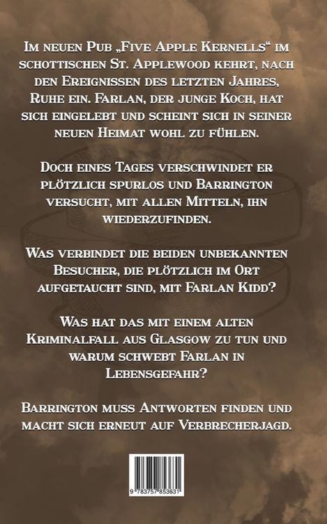 Produktbild: Barrington-Kleine Morde unter Gangstern (Band 2) Cosy-Krimi