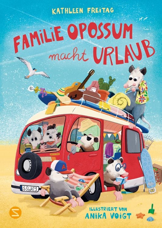 Produktbild: Familie Opossum macht Urlaub