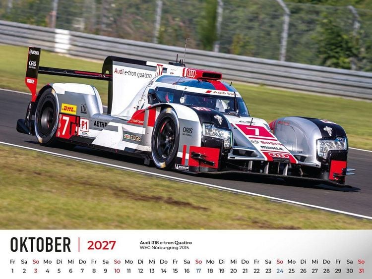 Produktbild: Audi im Rennsport Kalender 2027