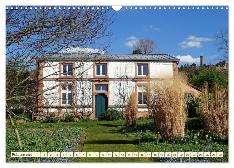 Produktbild: Der Hermannshof Das Parkjuwel in Weinheim an der Bergstra&szlig;e (Wandkalender 2026 DIN A3 quer), CALVENDO Monatskalender