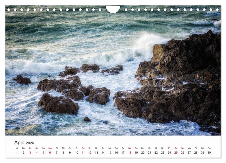 Produktbild: Unterwegs in der Normandie (Wandkalender 2026 DIN A4 quer), CALVENDO Monatskalender