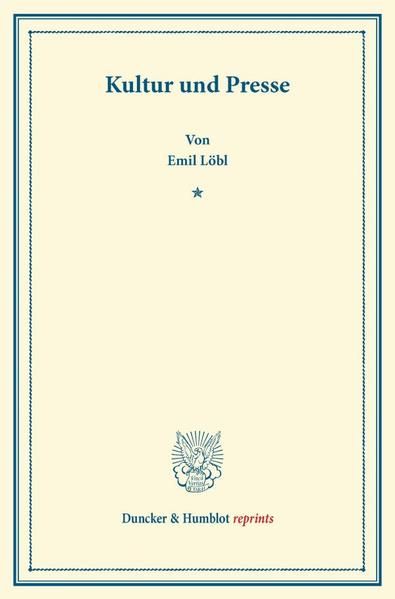 Produktbild: Kultur und Presse.