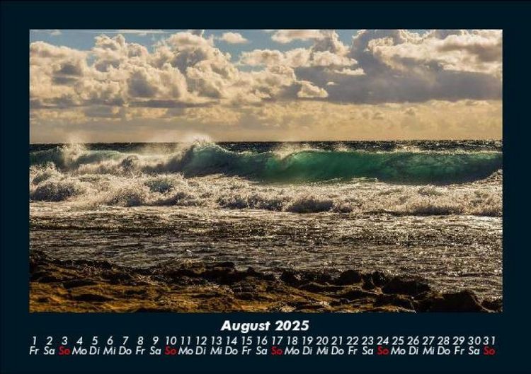 Produktbild: Meereslandschaft 2025 Fotokalender DIN A5