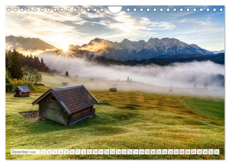 Produktbild: Faszinierende Bergwelten (Wandkalender 2026 DIN A4 quer), CALVENDO Monatskalender