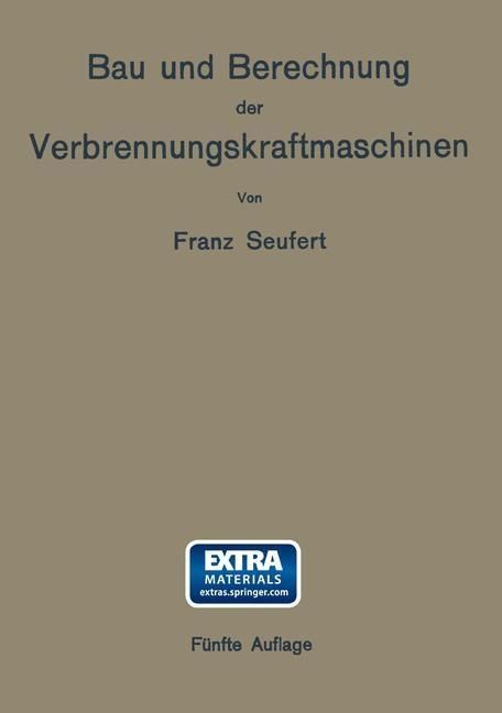 Produktbild: Bau und Berechnung der Verbrennungskraftmaschinen