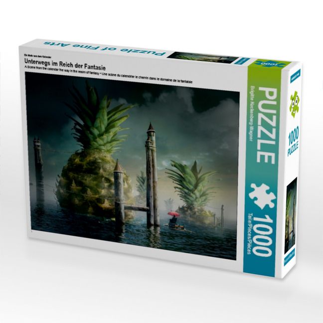 Produktbild: CALVENDO Puzzle Ein Motiv aus dem Kalender Unterwegs im Reich der Fantasie | 1000 Teile Lege-Gr&ouml;&szlig;e 64x48cm Foto-Puzzle f&uuml;r gl&uuml;ckliche Stunden