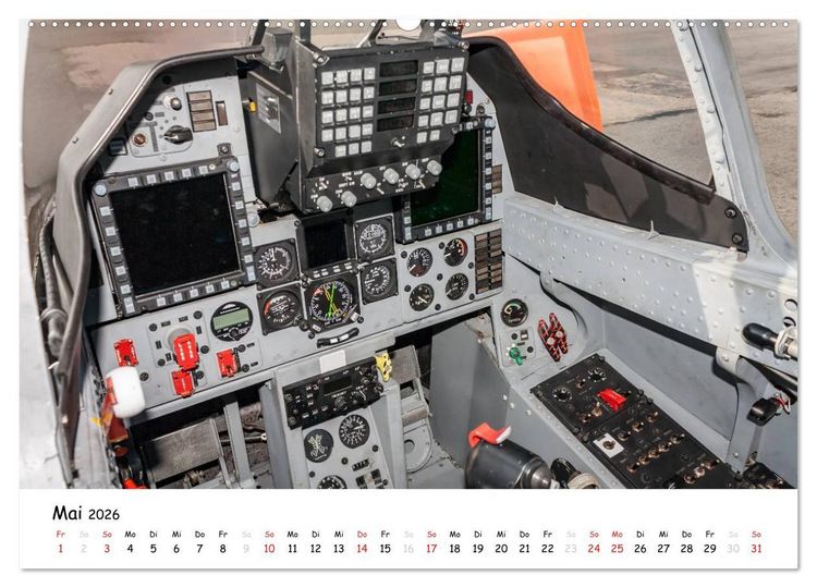 Produktbild: Flight deck - das beste B&uuml;ro (Wandkalender 2026 DIN A2 quer), CALVENDO Monatskalender