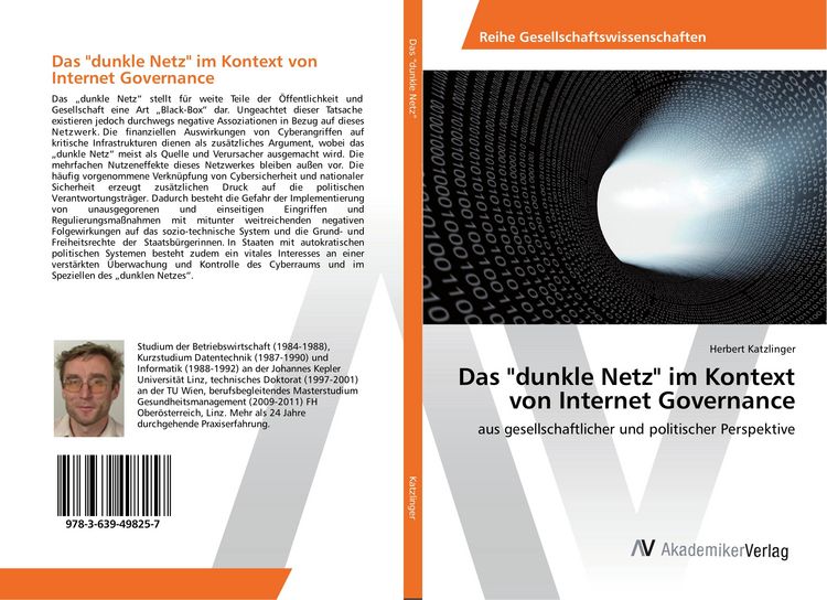 Produktbild: Das "dunkle Netz" im Kontext von Internet Governance