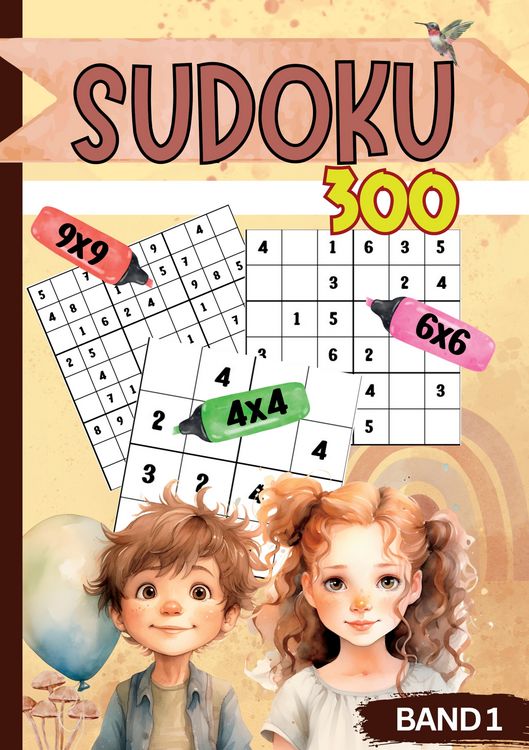 Produktbild: Sudoku f&uuml;r Kinder- 300 Sudokus