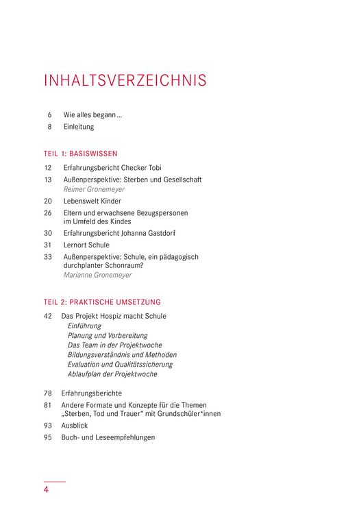 Produktbild: Hospiz macht Schule