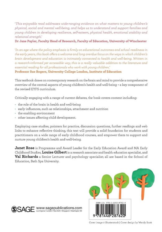 Produktbild: Health and Well-being in Early Childhood