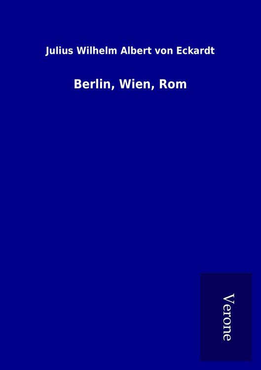 Produktbild: Berlin, Wien, Rom