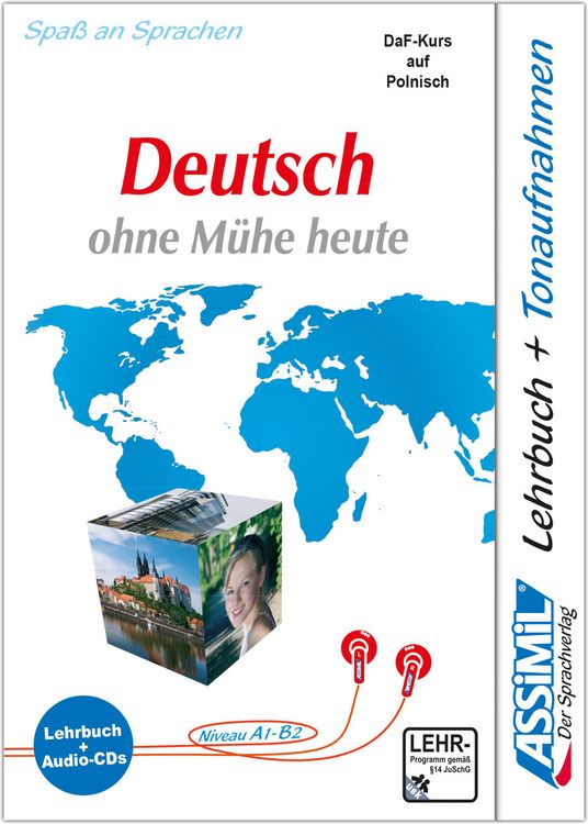 Produktbild: ASSiMiL Język Niemiecki łatwo i przyjemnie - Deutschkurs in polnischer Sprache - Audio-Sprachkurs - Niveau A1-B2