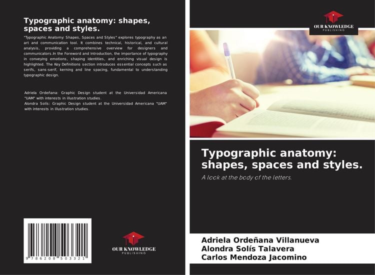 Produktbild: Typographic anatomy: shapes, spaces and styles.