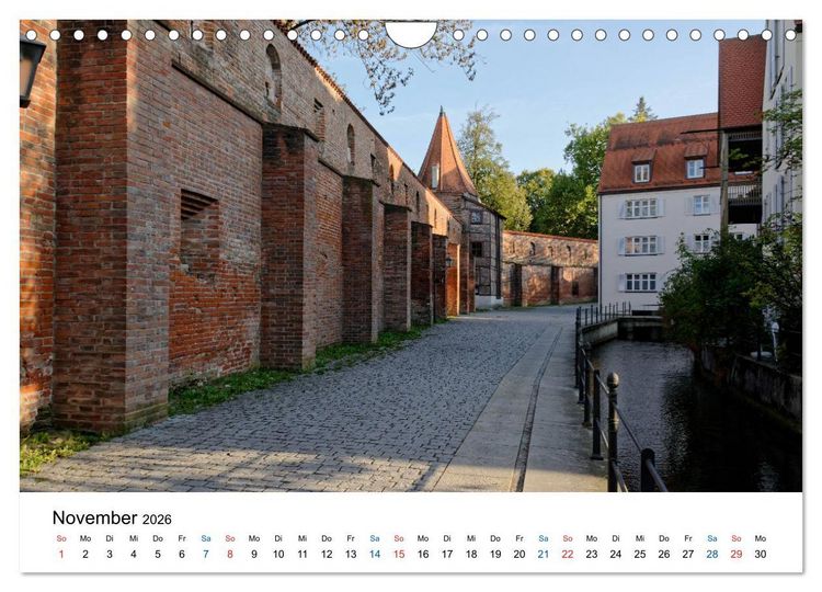 Produktbild: Memmingen - Ansichtssache (Wandkalender 2026 DIN A4 quer), CALVENDO Monatskalender
