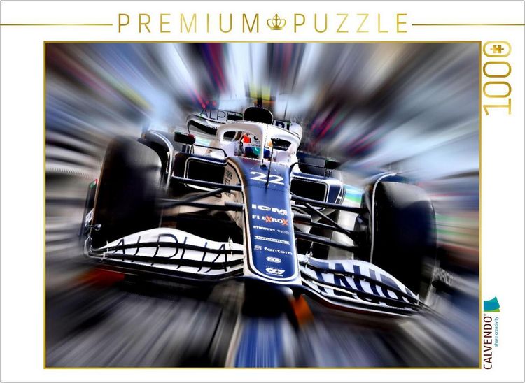 Produktbild: CALVENDO Puzzle Ein Motiv aus dem Kalender Formel 1 - Die K&ouml;nigsklasse | 1000 Teile Lege-Gr&ouml;&szlig;e 64x48cm Foto-Puzzle f&uuml;r gl&uuml;ckliche Stunden