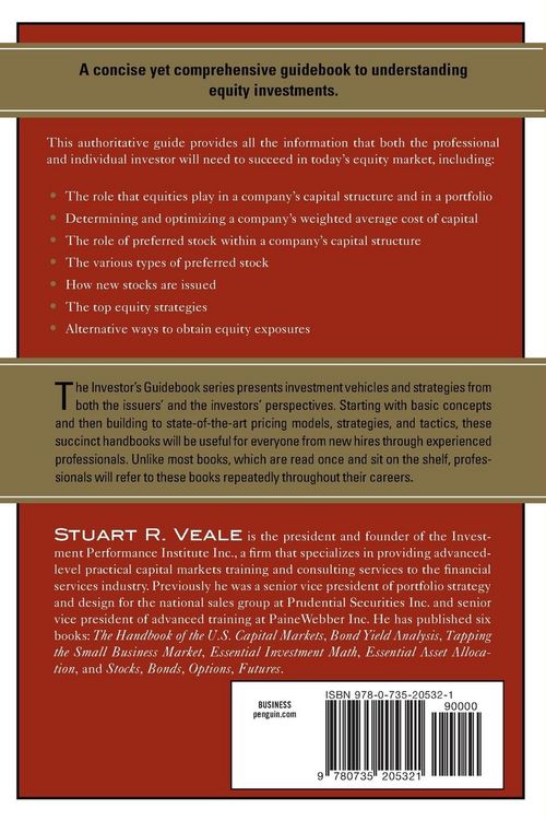 Produktbild: The Investor's Guidebook to Equities