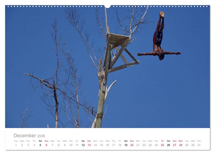 Produktbild: JAMAICA Reggae and the natural paradise (High Quality Premium Wall Calendar 2026 DIN A2 landscape),CALVENDO 12 Month Wall Calendar