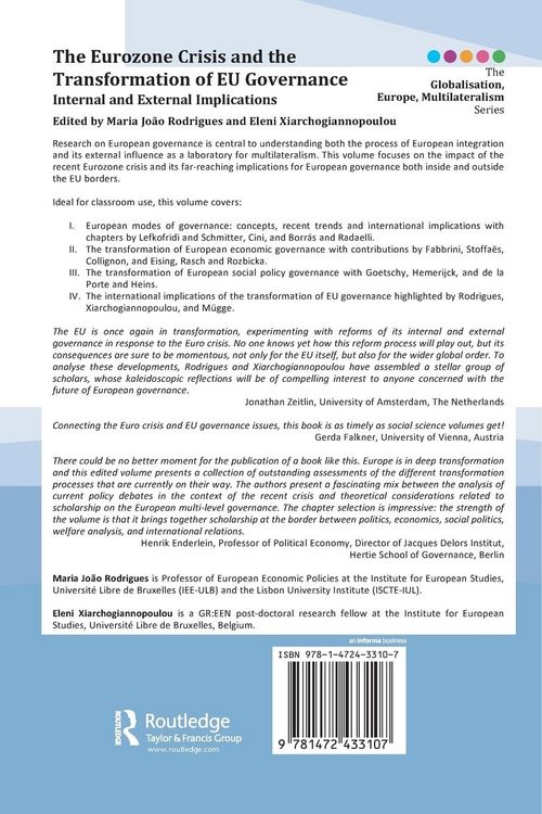 Produktbild: The Eurozone Crisis and the Transformation of EU Governance