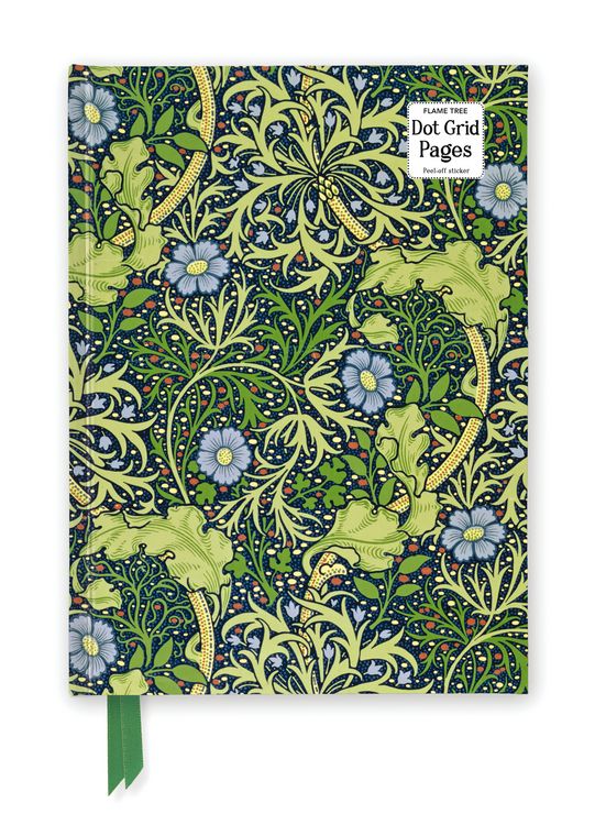 Produktbild: Premium Notizbuch DIN A5: William Morris, Meeresalgen Tapetendesign