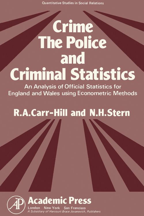Produktbild: Crime, the Police and Criminal Statistics