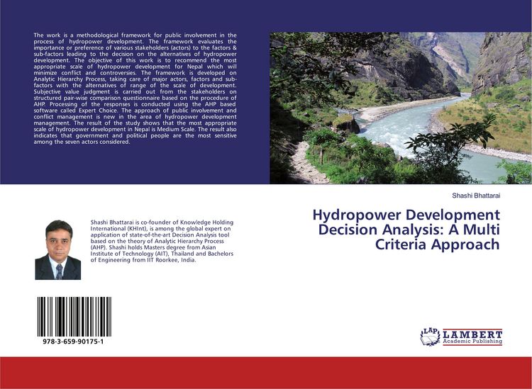 Produktbild: Hydropower Development Decision Analysis: A Multi Criteria Approach