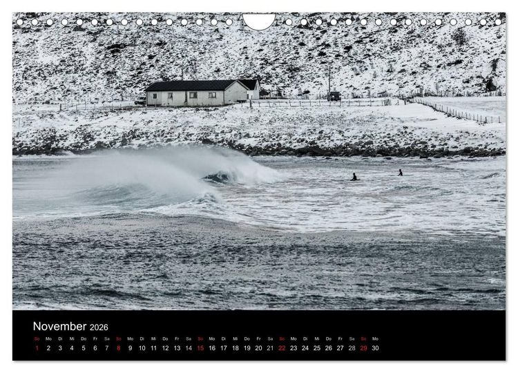 Produktbild: Norwegen, Landschaften in Schnee und Eis (Wandkalender 2026 DIN A4 quer), CALVENDO Monatskalender
