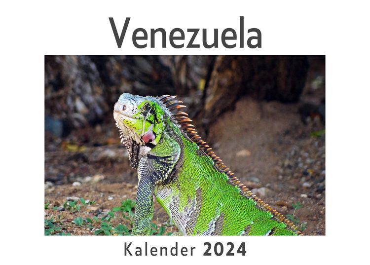 Produktbild: Venezuela (Wandkalender 2024, Kalender DIN A4 quer, Monatskalender im Querformat mit Kalendarium, Das perfekte Geschenk)
