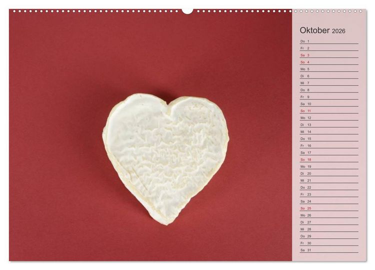 Produktbild: Tage von Herzen (hochwertiger Premium Wandkalender 2026 DIN A2 quer), Kunstdruck in Hochglanz