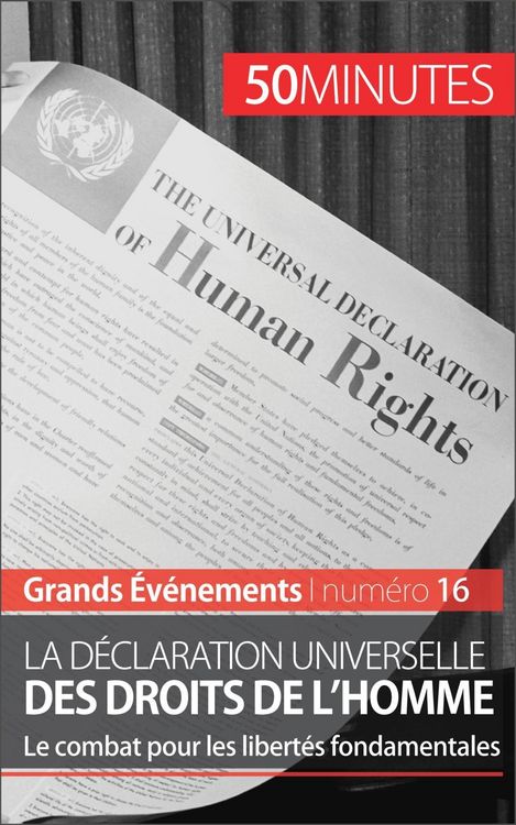 Produktbild: La D&eacute;claration universelle des droits de l'homme