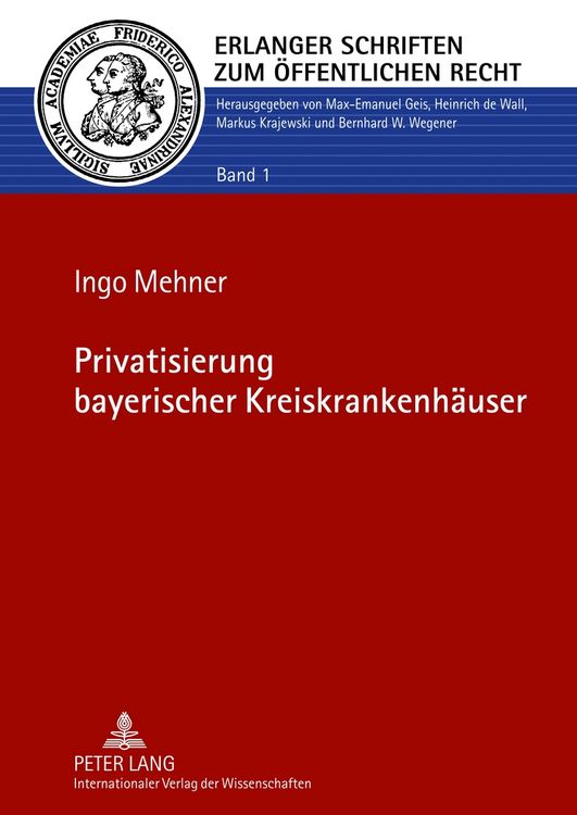 Produktbild: Privatisierung bayerischer Kreiskrankenhaeuser