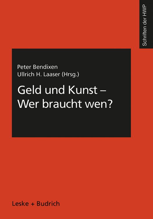 Produktbild: Geld und Kunst &mdash; Wer braucht wen?