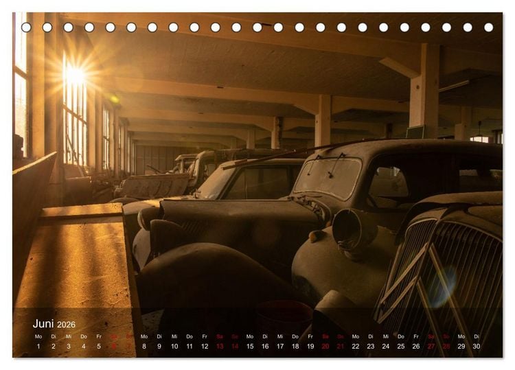 Produktbild: Vergessene Sch&auml;tze - Forgotten Treasures (Tischkalender 2026 DIN A5 quer), CALVENDO Monatskalender