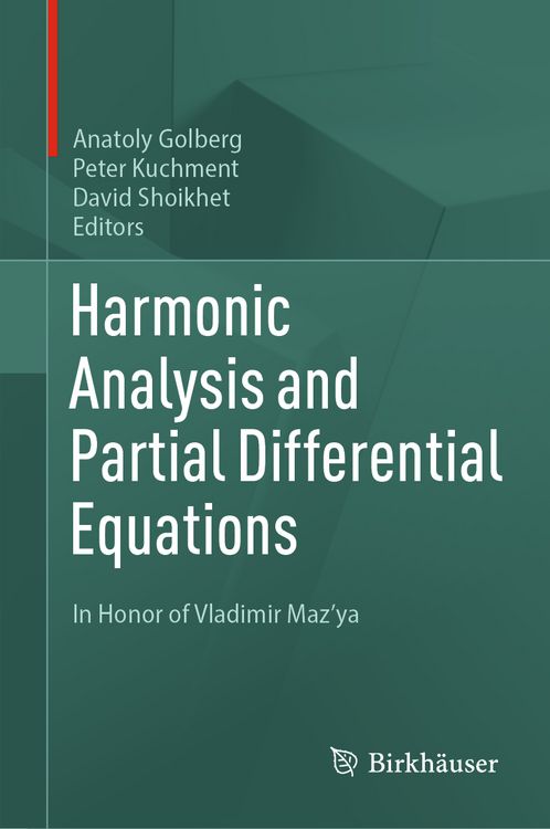 Produktbild: Harmonic Analysis and Partial Differential Equations