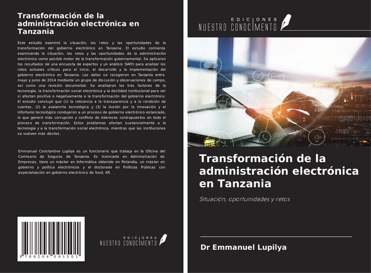 Produktbild: Transformaci&oacute;n de la administraci&oacute;n electr&oacute;nica en Tanzania