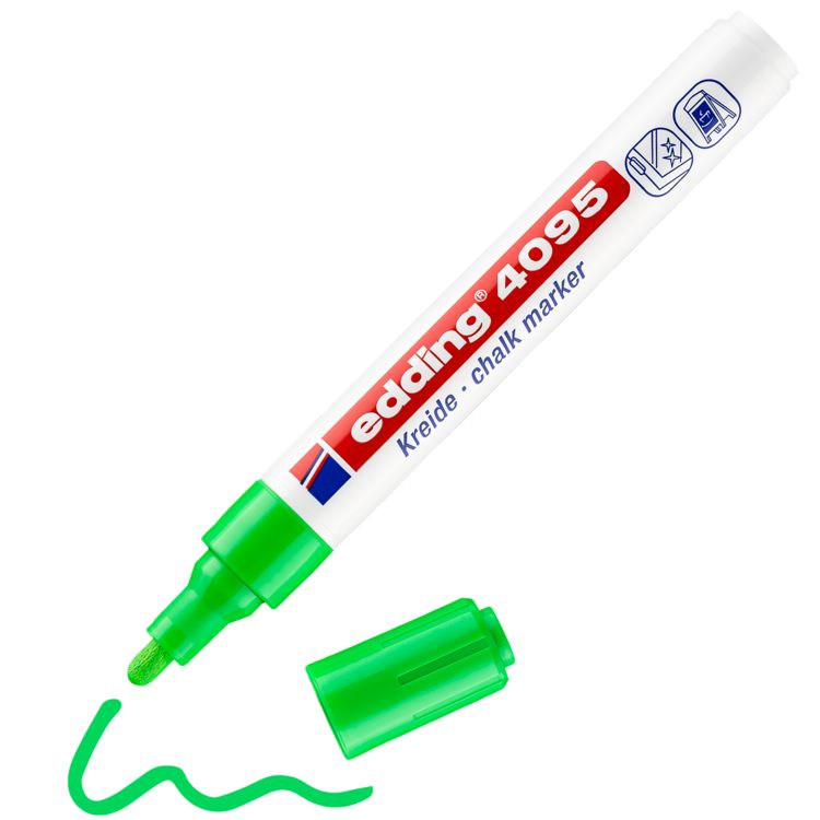 Produktbild: edding 4095 Kreidemarker hellgr&uuml;n