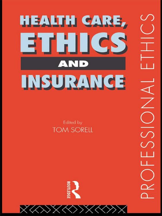 Produktbild: Health Care, Ethics and Insurance